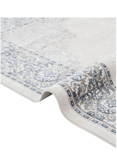 Artemis Halı Dream 09705a Gri Mavi Klasik Bambu Halı