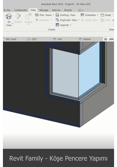 Revit Family Oluşturma Video Ders Eğitim Seti - İleri Seviye
