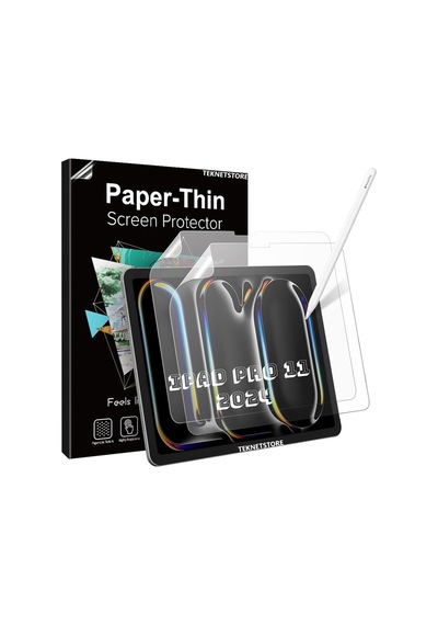 Apple Uyumlu iPad Pro 11 Inç 2024 M4 Çip Paperlike Kırılmaz Ekran Koruyucu Kağıt Hissli A2836 A2837