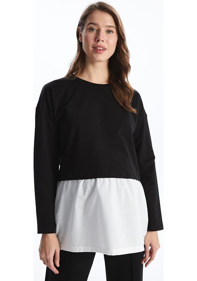 Lcwaıkıkı Maternity Siyah Sweatshirt