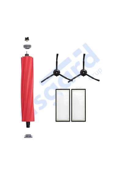 Roborock Q Revo Pro-s-maxv Uyumlu 1 Ana Fırça 2 Yan Fırça 2 Filtre Pkt-iasgf0000557
