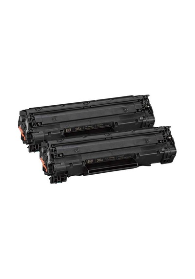 Hp 36A-Cb436Ad Toner Ikili Paket
