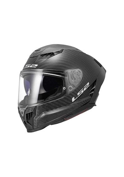Ls2 Dragon Karbon Mat Kapalı Kask Siyah