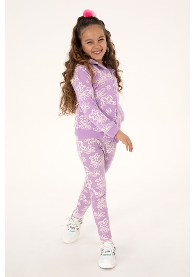 U.s. Polo Assn. Kız Çocuk Lila Tayt 50316760-vr034 Lıla