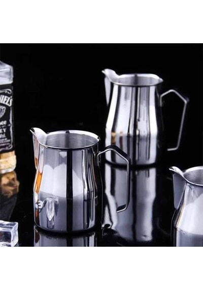Epinox Paslanmaz Çelik Profesyonel Süt Potu Prof 350 Ml Spp-3 Metalik Gri
