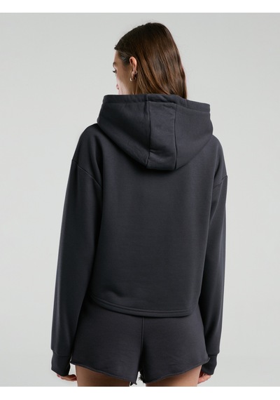 Everlast Ever Classics Wmn Füme Kadın Kapüşonlu Sweatshirt Füme