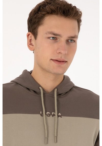 U.s. Polo Assn. Erkek Vizon Sweatshirt 50315453-vr052 Vızon