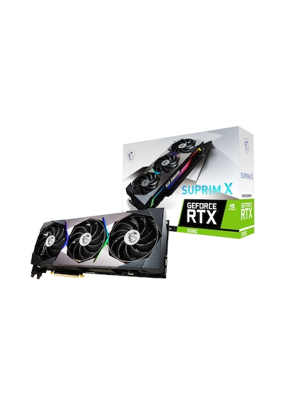 MSI NVIDIA GeForce RTX 3080 SUPRIM X 10 GB GDDR6X 320 Bit Ekran Kartı
