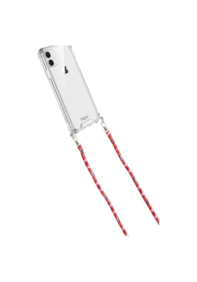 Hippi Poplar Renkli İpli Boyun Askılı Kumaş Telefon Askısı - 110 Cm