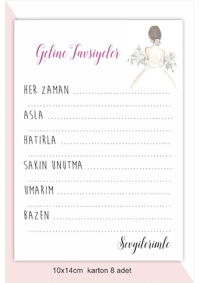 Geline Tavsiyeler Bekarlığa Veda Soru Kartları - Nedime Oyun Kar