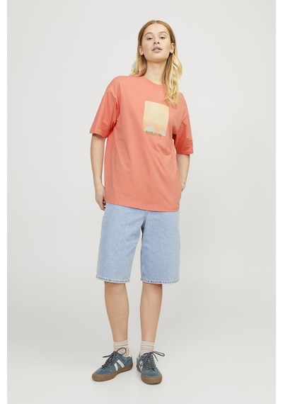 Jack & Jones Jjxx Jxpaıge Loose Ss Tee Jrs Kiremit Kadın Kısa Kol T-shirt 000000000101961814 Kırmızı Jack & Jones Jjxx Jxpaıge Loose Ss Tee Jrs Kiremit Kadın Kısa Kol T-shirt 000000000101961814 Kırmızı