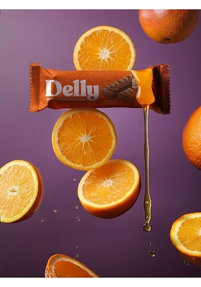 Delly Çikolata Kaplı Vegan Meyveli Bar Karışık Kutu 12 x 35 G
