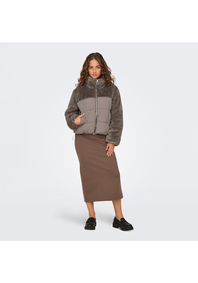 Only Wanja Kadın Kahverengi Mont 15292945-wal Kahverengi