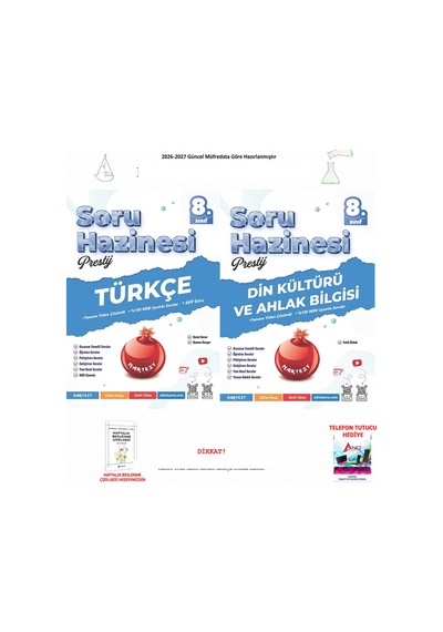 Nartest 8. Sınıf Türkçe Ve Din 2 Kitap Seti
