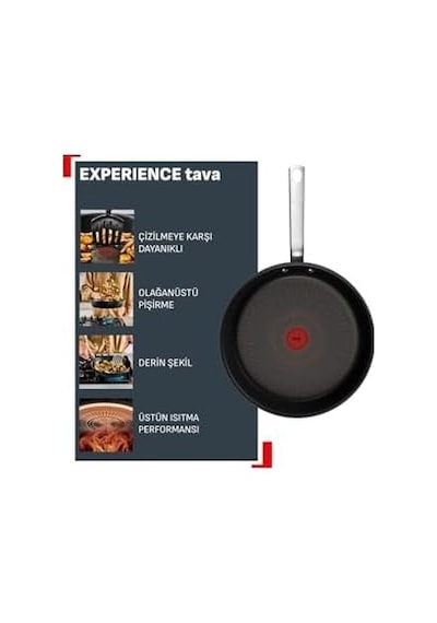 Tefal Experience Fusion Core 9x Tava - 20 Cm