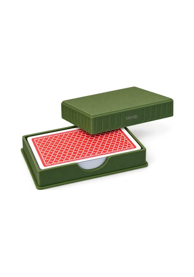Yapı3d İskambil Kağıdı Kutusu Kapaklı Oyun Kağıdı Saklama Kutusu Kart Destesi Organizeri