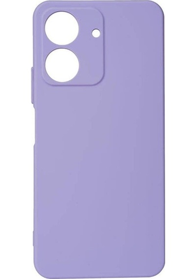 Xiaomi Redmi 13c Kılıf Zore Biye Silikon Lila