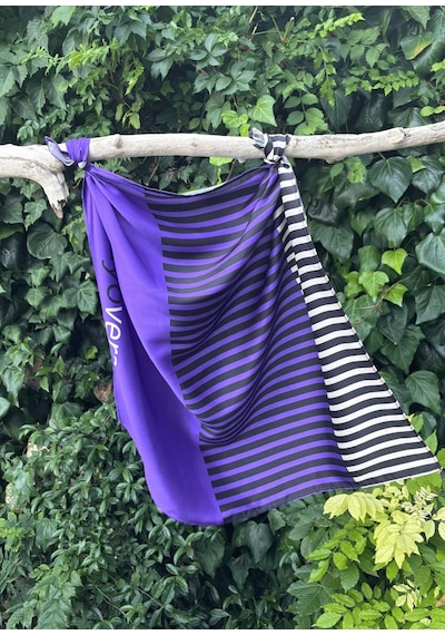 Bandana- Eşarp - Mor 19