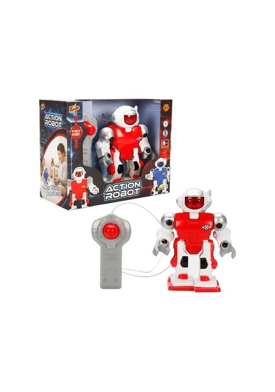 6534 Sun-sabc-zap-kk Mini Actıon Robot Işıklı 2a Std