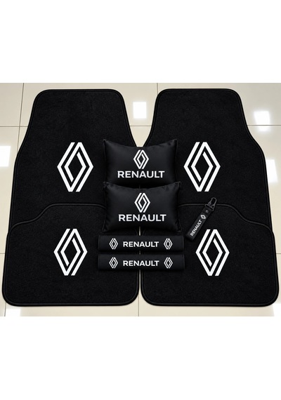 Renault Dört Parca Paspas Ve Yastik Kemer, Dekor