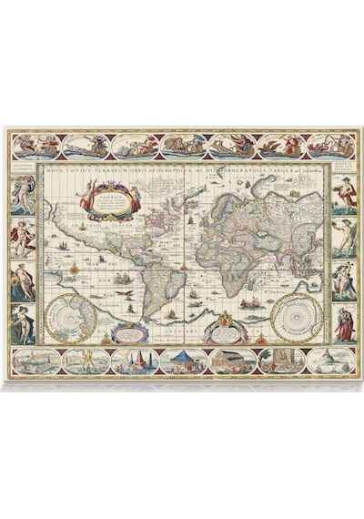 Star Puzzle 2000 Parçalık Dünya Haritası II Puzzle/Yapboz - Joan