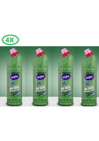 Seçkim Ultra Kıvamlı Çamaşır Suyu 750 Ml X 4 Adet