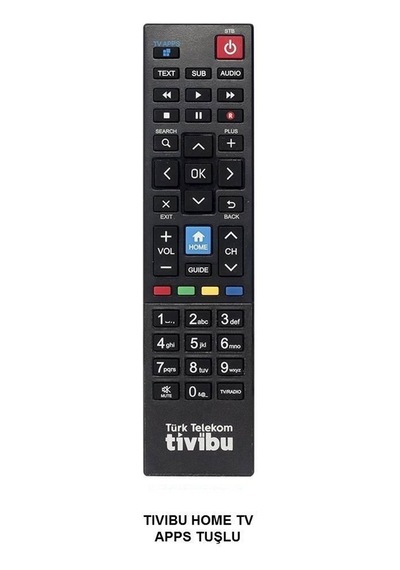 Tivibu Hd Home Tv Tuşlu Kumanda