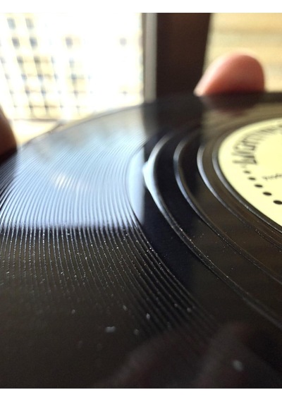 Spelt 6 Adet Vinil Plak Görünümlü Retro Tasarım Konsept Kaydırmaz Bardak Altlığı 10,5 Cm Diğer