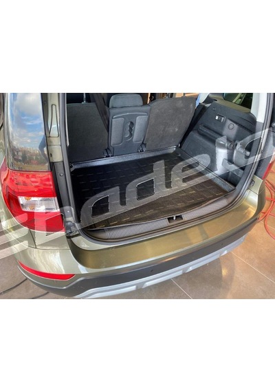 Skoda Yetı 2011 Model Uyumlu Kaucuk Kokusuz Koruyucu Kaucuk Sıyah