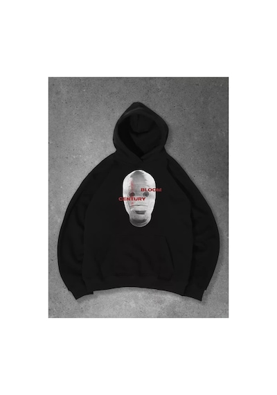 Tarzsokak Unisex Wrapped İn Bandages Sweatshirt Siyah