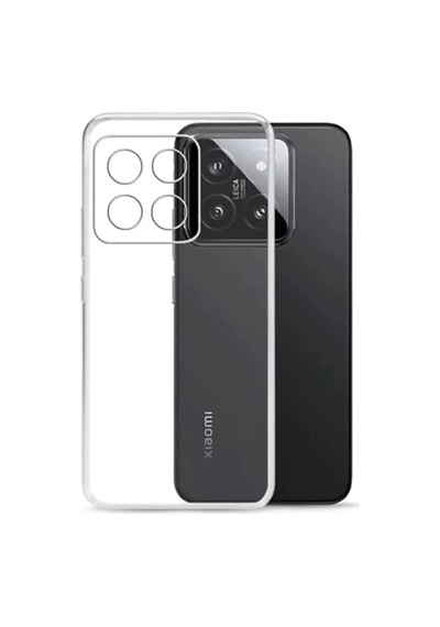 Newface Xiaomi Mi 15 Pro Kılıf Lüx Şeffaf Silikon Resimdeki