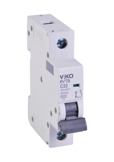 6vtb-1c32 Otomatik Sigorta 6ka C Tipi 1 Kutup 32a