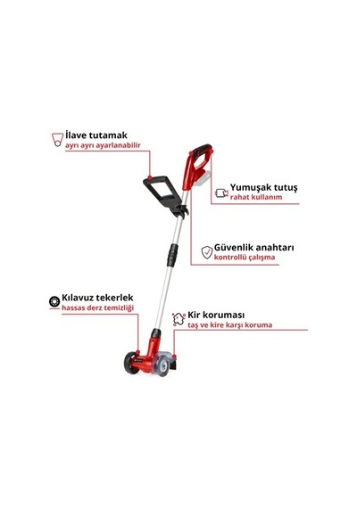 Akülü Derz Temizleme Makinesi İle Kolay Ve Hızlı Temizlik