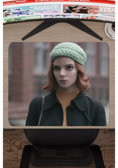 The Queen's Gambit V4 48x40 Xl Gaming Kauçuk Kaymaz Taban Mouse Pad Fare Altlığı