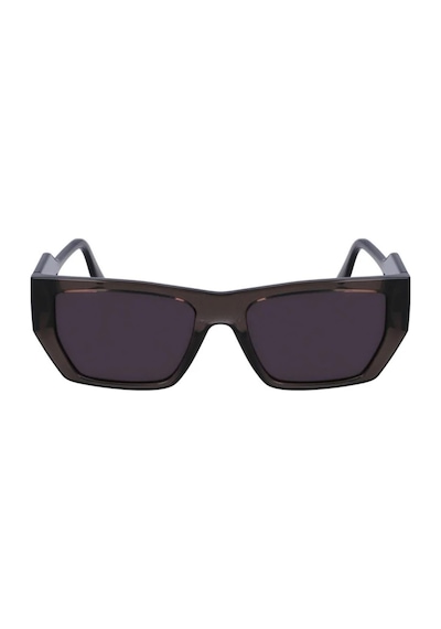 Karl Lagerfeld Kl6123s 020 54 Unisex Dikdörtgen Şeffaf Füme Kemik Güneş Gözlüğü