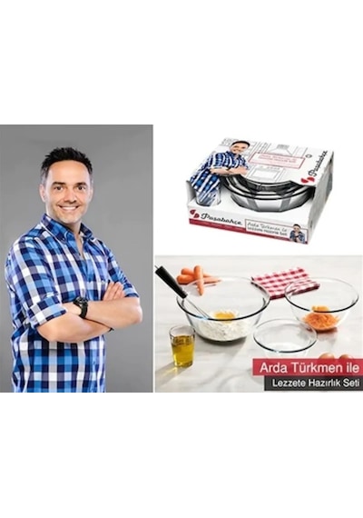 Paşabahçe 259035 4 Parça Arda Türkmen Hazırlık Seti