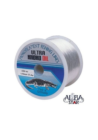 0.50 Mm Krokodil Beyaz Bobin Misina 1000M