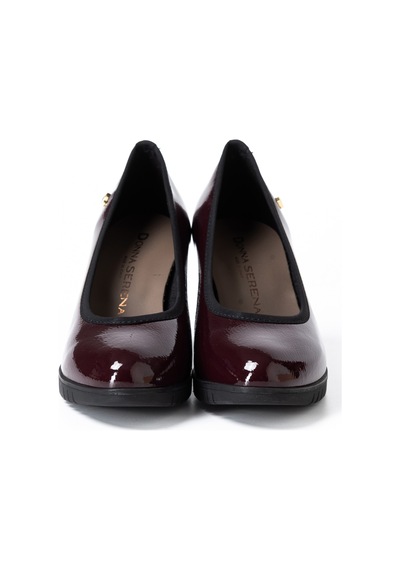 Bordeaux Naplack Topuklu/ Stiletto Kadın 264852ds Donna Serena 4852 Ds Bordeaux Naplack