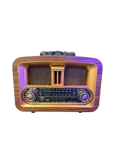 Mcg Taşınabilir Klasik Am/fm/sw Retro Ev Radyo Usb İle Şarj Olabilen Retro Radyo