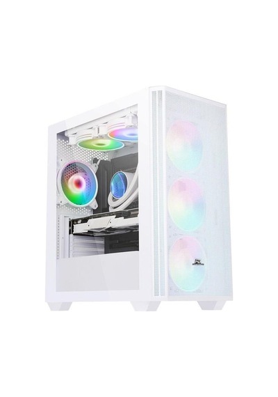Powerboost Pb-p2252bw Argb Gamıng Mıd-tower Pc Kasası Beyaz