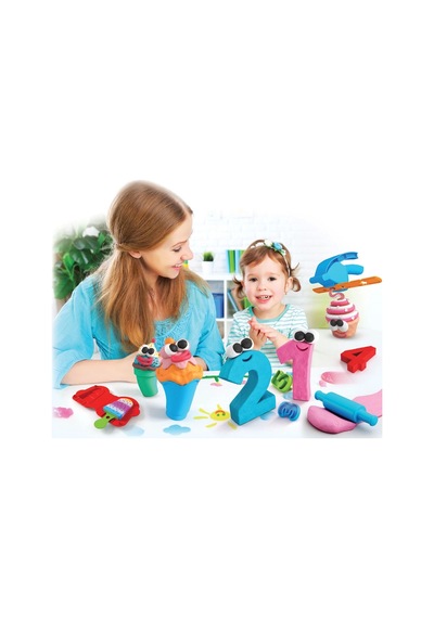 Mega Oyun Hamur Seti 280 Gr. - Oyun Hamuru Seti - Hamur Setleri - Hamur Kalıpları Renkli