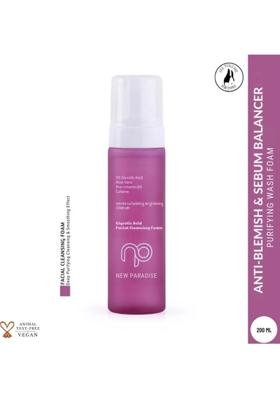 Gözenek Sıkılaştıran Nemlendiren Leke Karşıtı Ve Sebum Dengeleyen Yüz Yıkama Köpüğü 200 Ml