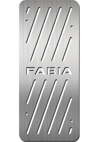 Skoda Fabia Krom Ayak Dinlendirme Pedalı - 2018 Ve Üzeri