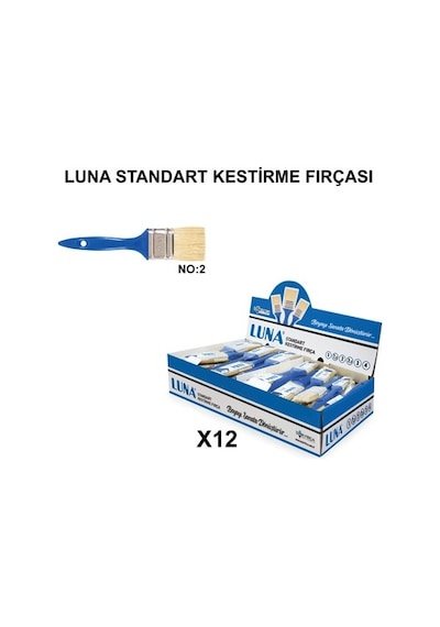 Kestirme Fırça No 2 Boyutunda 12 Adet Ürün