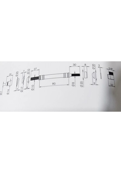 Yapıtaşı Yt124 Asma Klozet Taharet Çubuğu Dirsekli Baglantı 90mm Krom