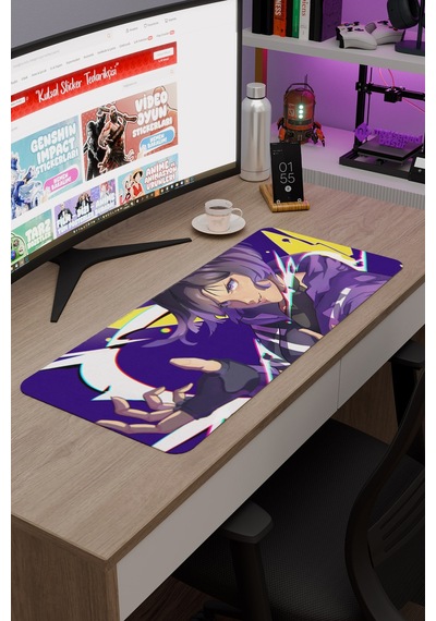 Tekken Kaymaz Dikişli Kauçuk Oyuncu Mousepad V5 - 70x30 Xl Gaming Mouse Pad Fare Altlığı