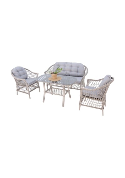 Eterna X Rehome İkili Rattan Bahçe Oturma Grubu 707