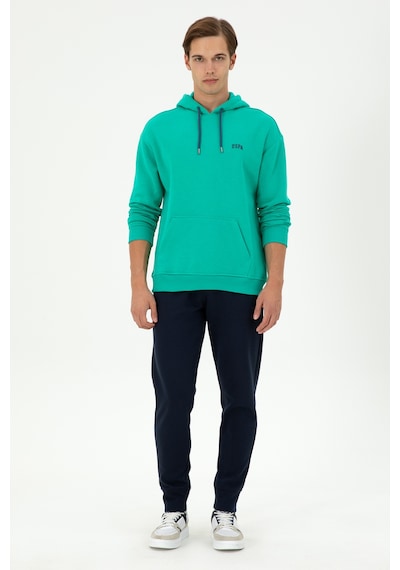 U.S. Polo Assn. Erkek Mint Basic Sweatshirt 50295149-VR152