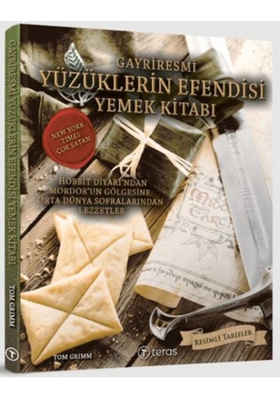 Gayriresmi Yüzüklerin Esi Yemek Kitabı Ciltli Yeşil
