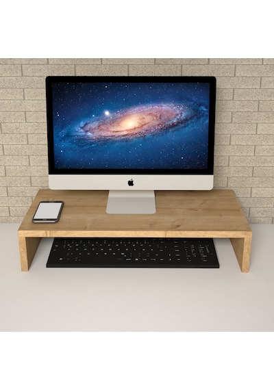 Emkawood Marry Safir Monitör Yükseltici Laptop Standı